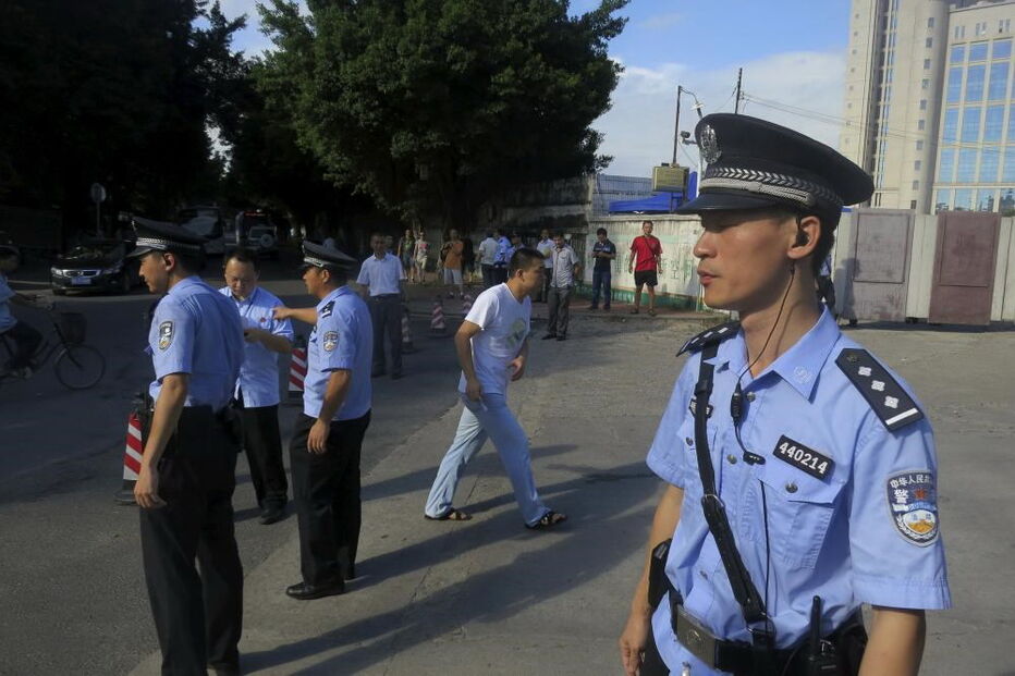 Polícia, China