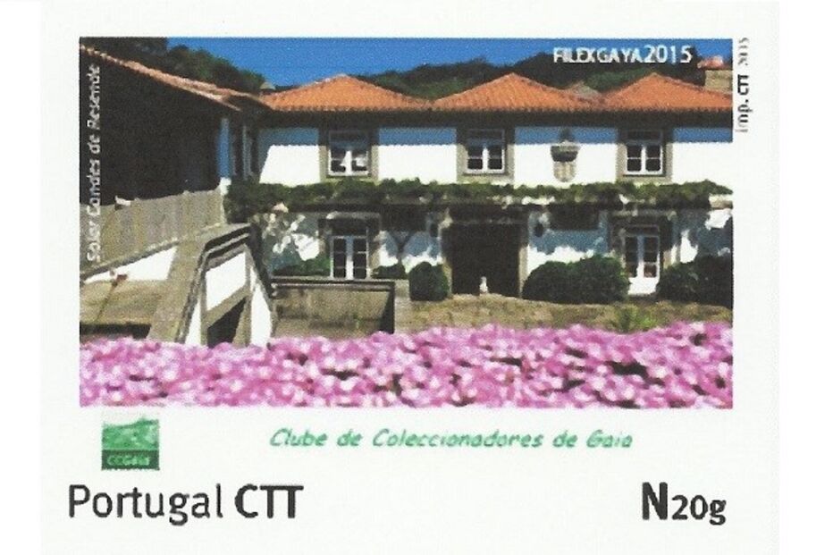 Federação Portuguesa de Filatelia, Dia do Selo, Congresso, Literatura Filatélica, Vila Nova de Gaia, Clube de Coleccionadores de Gaia, Solar Condes, CTT, Núcleo Filatélico e Coleccionismo de Braga