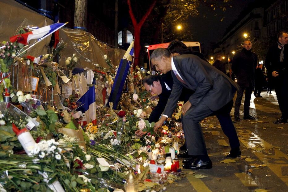 Barack Obama, EUA, Paris, atentados, vítima, homenagem, Bataclan, Conferência Mundial do Clima