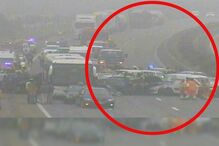 Acidente, ponte Vasco da Gama, ponte, trânsito, Setúbal, Lisboa, choque em cadeia, Pinhal Novo, Montijo