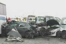 Acidente, ponte Vasco da Gama, ponte, trânsito, Setúbal, Lisboa, choque em cadeia, Pinhal Novo, Montijo