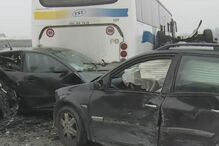 Acidente, ponte Vasco da Gama, ponte, trânsito, Setúbal, Lisboa, choque em cadeia, Pinhal Novo, Montijo