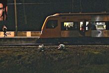 Linha, grafitti, comunidade, morte, acidente ferroviário, comboio, águas santas, maia, graffiters 