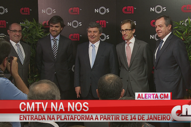 CMTV chega à NOS no dia 14 de janeiro de 2016