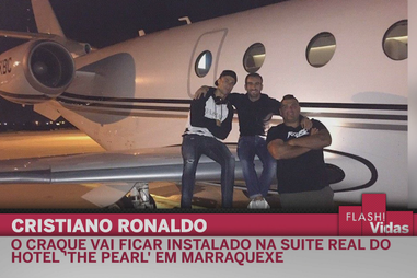  Ronaldo passa o Ano Novo em Marrocos