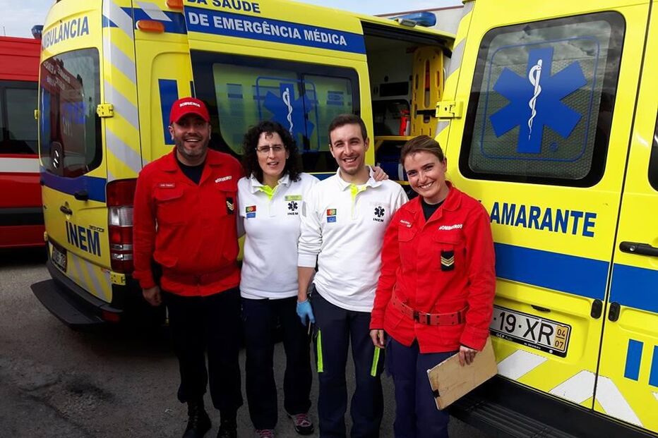 Bombeiros de Amarante, saúde, organizações de socorro