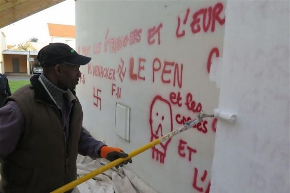 Clube português, vandalismo, França