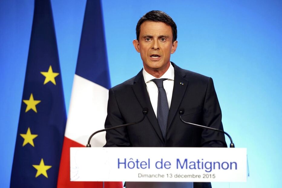 Manuel Valls, Frente Nacional, FN, Marine Le Pen, Nicolas Sarkozy, François Hollande, política, partidos e movimentos