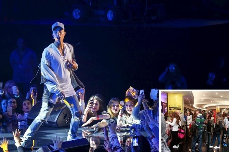 Justin Bieber, Portugal, Golden Circle, Centro Comercial Colombo, MEO Arena, Estados Unidos, Canadá, música, concerto