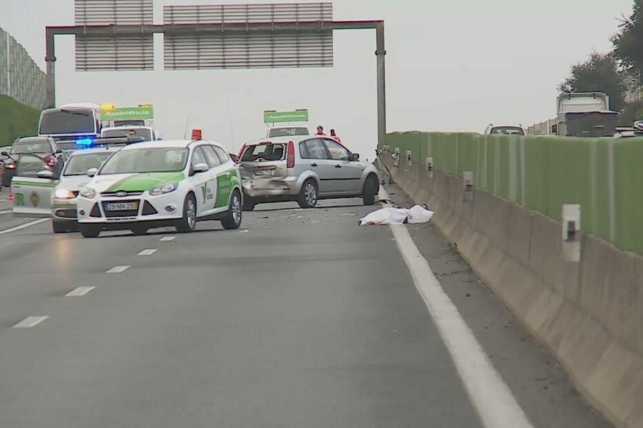 atropelamento, A1, acidente, Santa Iria da Azóia