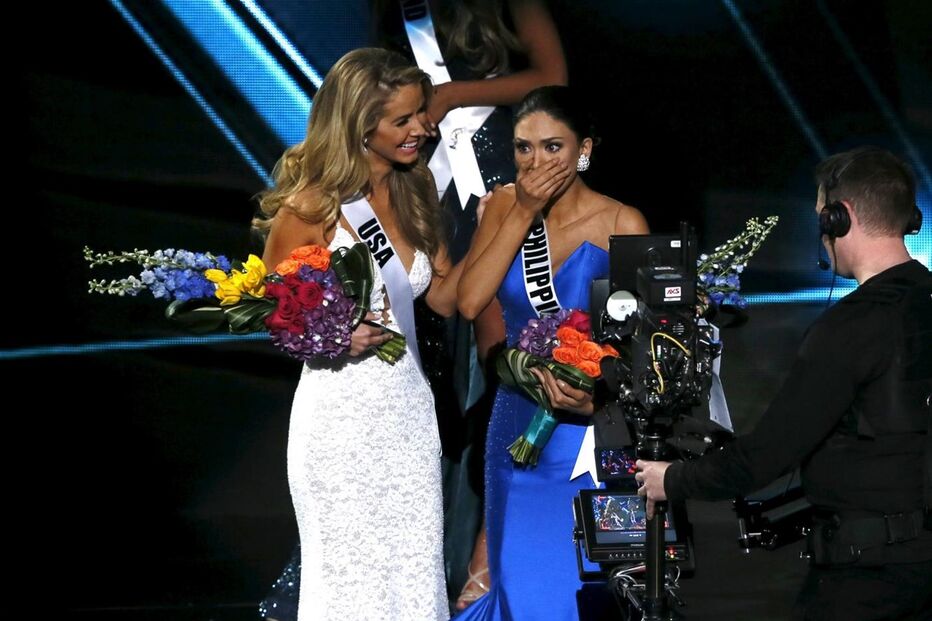 miss universo, filipinas, colômbia, beleza, eleição, erro, engano