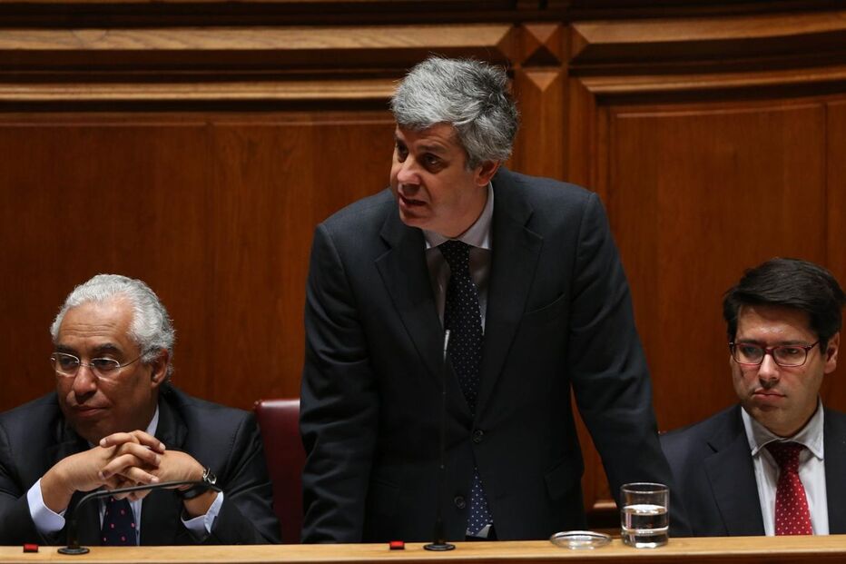 António Costa, Mário Centeno, Ricardo Mourinho Félix