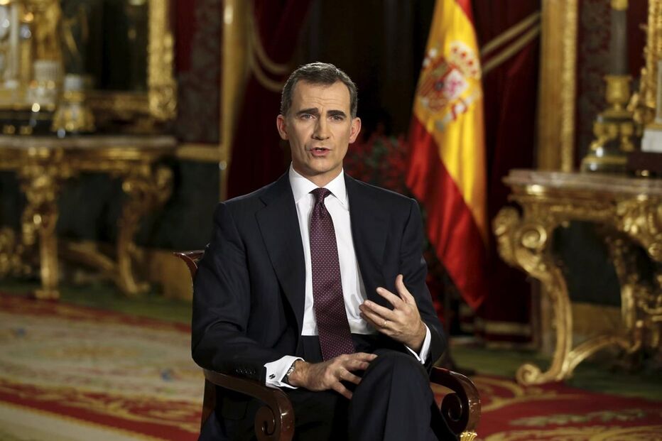 Rei de Espanha, Felipe VI, mensagem de Natal, partidos e movimentos, política, Catalunha, Mariano Rajoy