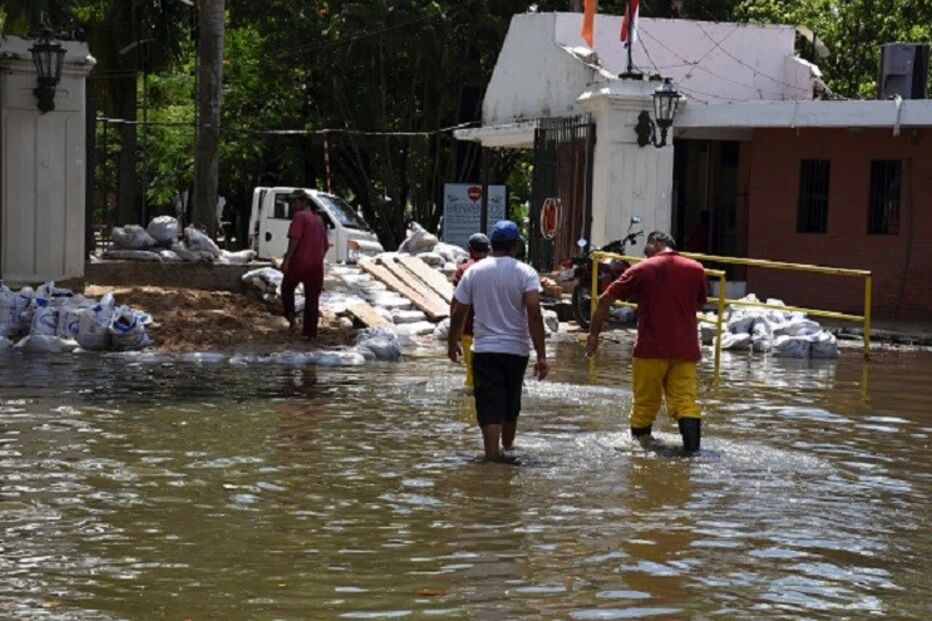 América Latina, cheias, Paraguai, Argentina, Uruguai, acidentes e desastres, inundações