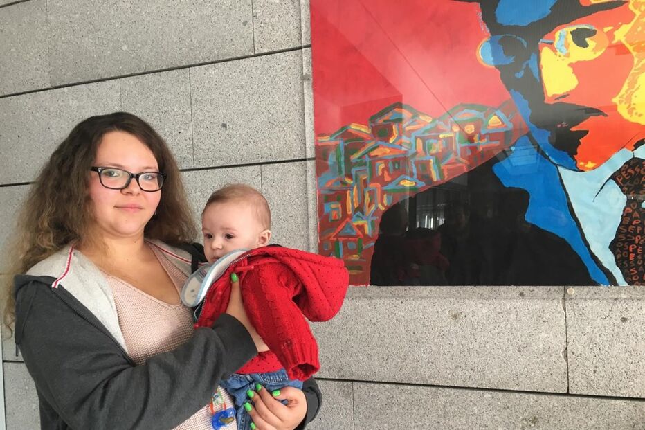 Bebé, estudar, Cruz Vermelha