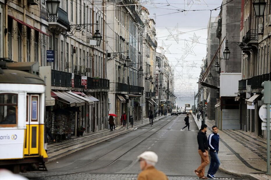 Baixa de Lisboa, Praça do Comércio, passagem de ano, Terreiro do Paço
