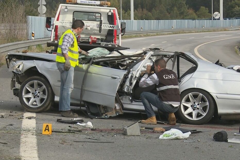 Aveiro, estradas, acidente