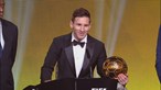 Lionel Messi vence Bola de Ouro