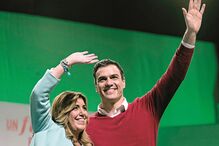 Barões, PSOE, Sánchez, Podemos, Governo, Socialista, Susana Díaz, Pedro Sánchez, eleições, Espanha