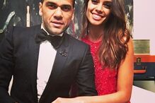 Dani Alves e Joana Sanz