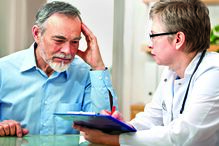 homens, urgência, doença, hospital, médico