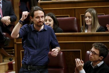 Pablo Iglesias, Congresso dos Deputados, PP, política