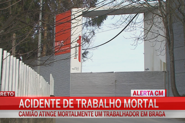 Morre esmagado em pedreira de Braga