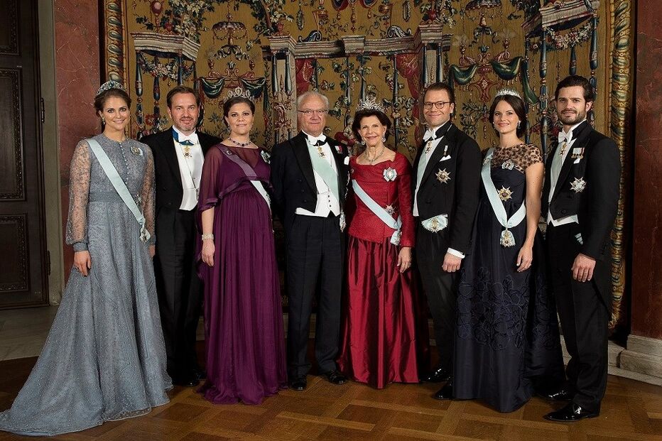 realeza, família, monarquia, sueca, Suécia, Ano Novo, Carl Phillip, Sofia, Daniel, Victoria, Madalena, Chris O’Neill, Carlos Gustavo, Sílvia da Suécia, reis, príncipes