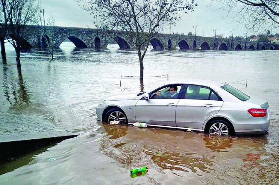 chuva, tempo, caos, meteorologia, Alto Minho, rio