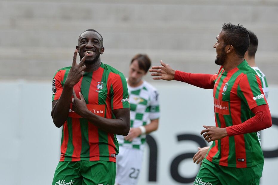 Marítimo, I Liga, Moreirense, Rúben Ferreira, Marega, Tiago Rodrigues, Baba, Rafael Martins, desporto, futebol