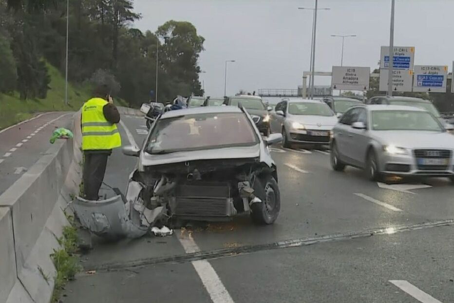 Acidente, IC19, despiste