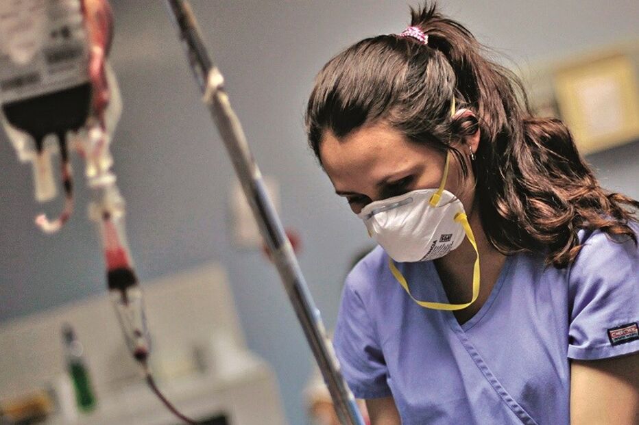 enfermeiros, Gripe A, profissionais, gripe, Guarda, hospital