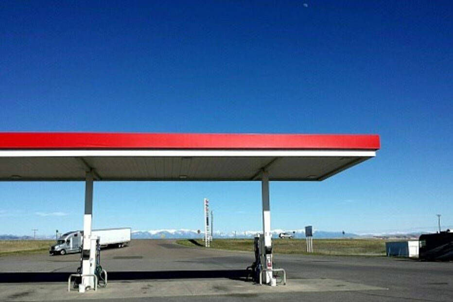 Brasil, Polícia Rodoviária, bomba de gasolina