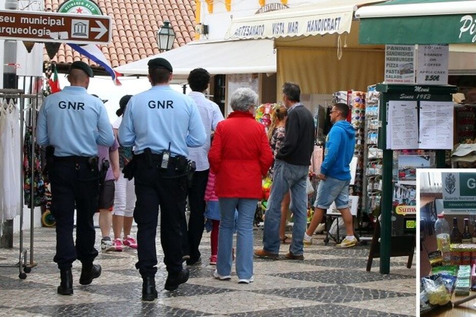 GNR, Albufeira, Maria Luísa, Algoz, Silves, assalto, furto