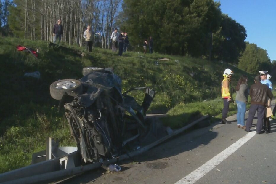 A1, hospital de Vila Nova de Gaia, acidente