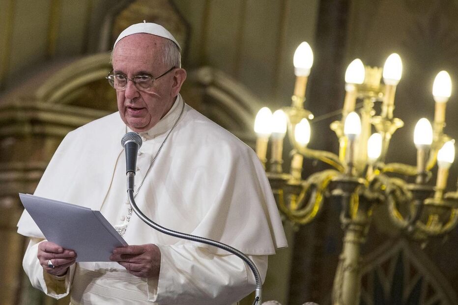 Papa, Francisco, Roma, sinagoga, religião