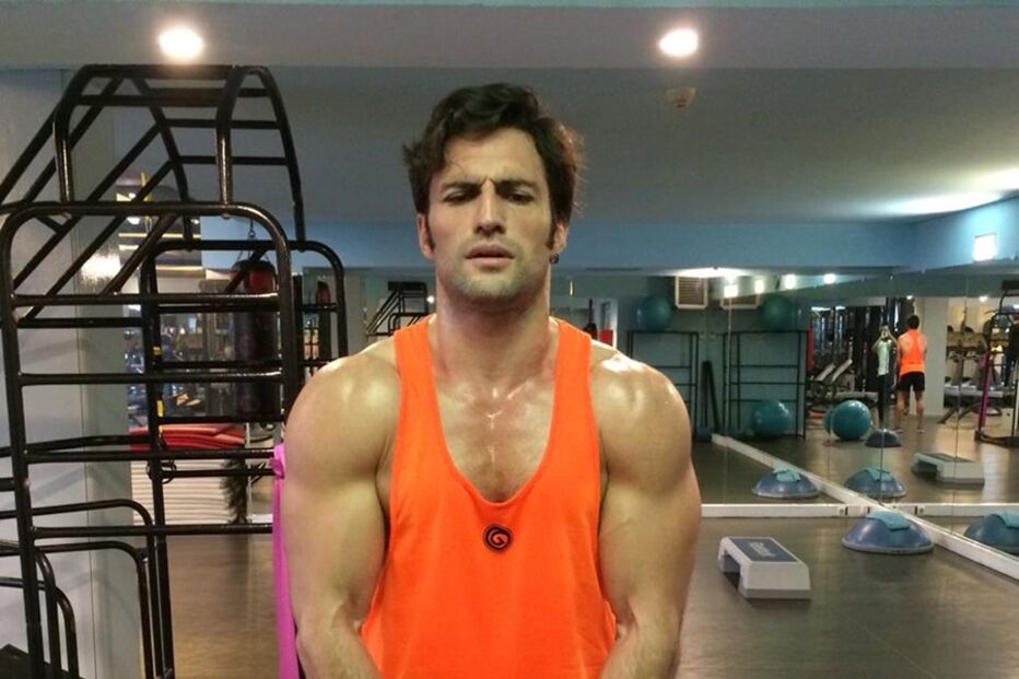 José Fidalgo, ginásio, músculos, treino, corpo, físico, boa forma, exercícios, musculação