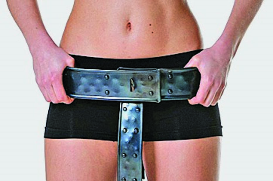 cinto de castidade, relações sexuais, Pádua, Itália, bombeiros