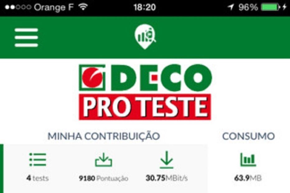 Deco, app, aplicação, redes móveis, Associação Portuguesa para a Defesa do Consumidor, Deco, QualRede, internet, telecomunicações