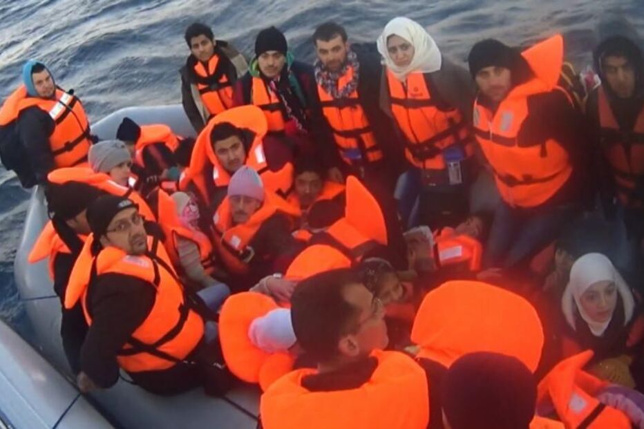 Polícia Marítima, resgate, Grécia, mar Egeu, Ilha de Lesbos, acidentes e desastres, acidentes de transporte