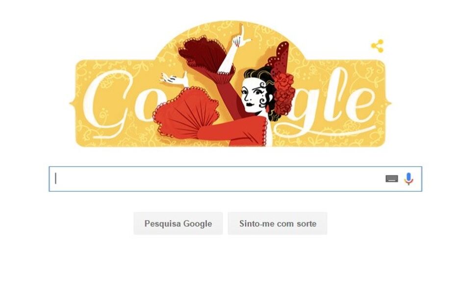 Google, dança, Lola Flores, Espanha, flamenco, doodle