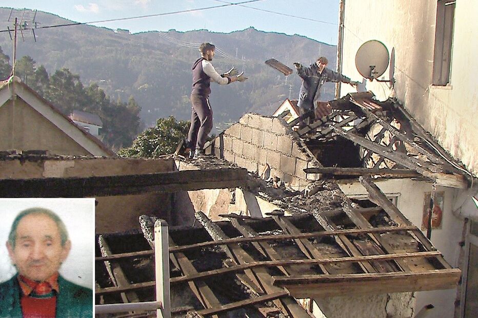 Incêndio mata idoso que morava sozinho 