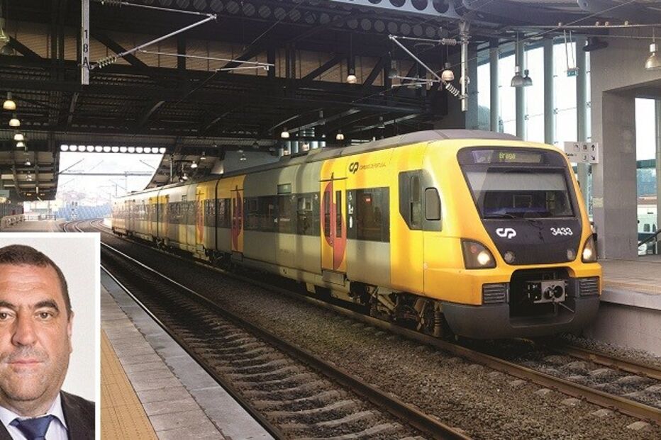 António Castro, morte, ataque cardíaco, estação da Trofa, comboio