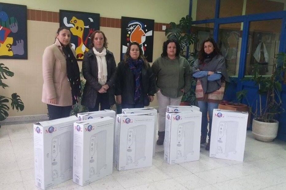 Escola EB1,2 de Vila Praia de Âncora, aquecedores