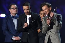 BRIT Awards 2016, música, musical, Reino Unido, cerimónia, prémios, galardões, evento, festa, Louis Tomlinson, Liam Payne, One Direction
