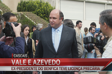 Vale e Azevedo passa três dias fora da cadeia 