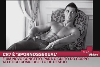 Cristiano Ronaldo é 'spornossexual'