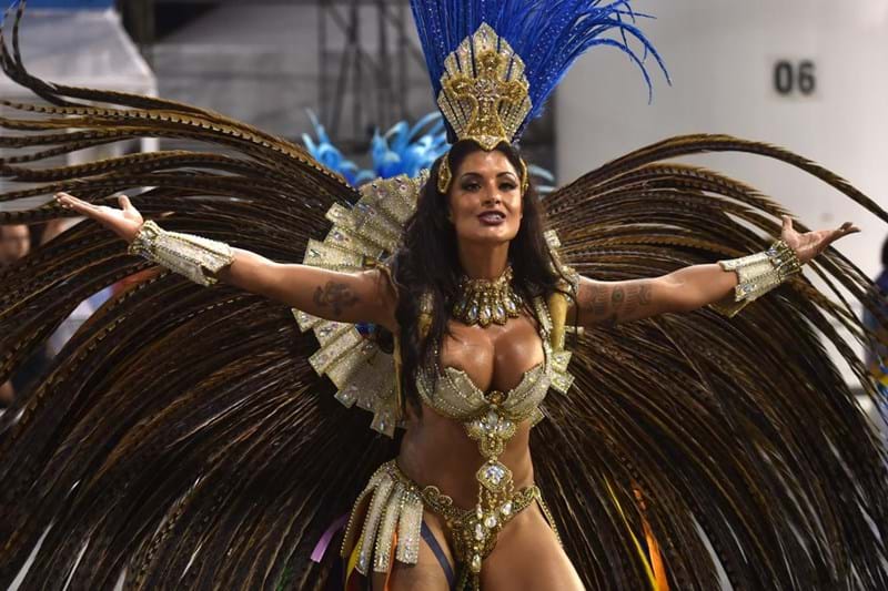 Sutiã de desporto Sexy New Samba Carnival costume para mulher