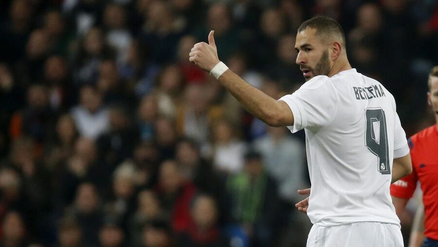 O futebolista francês Karim Benzema