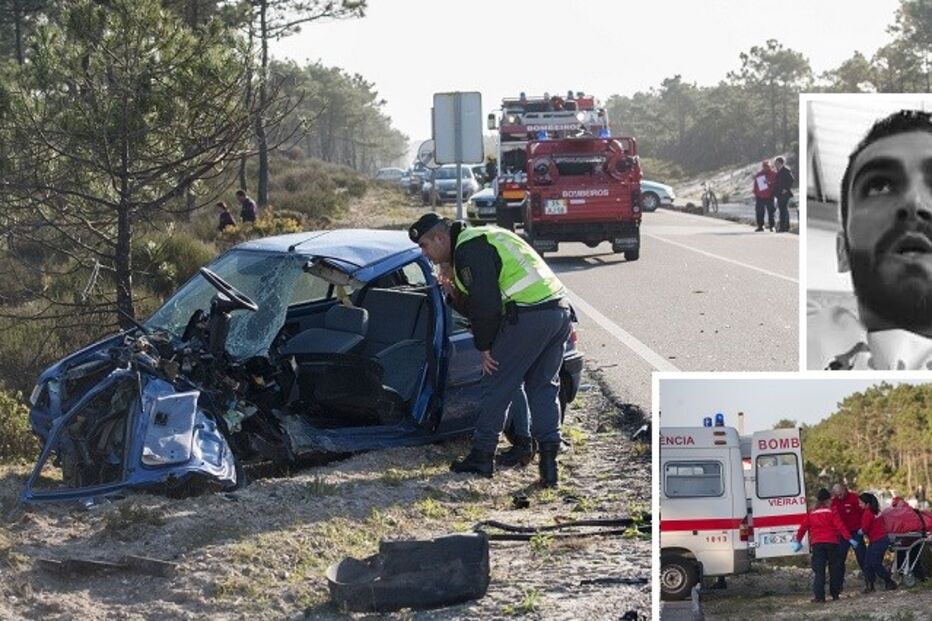 Estrada Atlântica, Pedrógão, Flávio Inácio, Hospital de Leiria, Raul Veríssimo, GNR